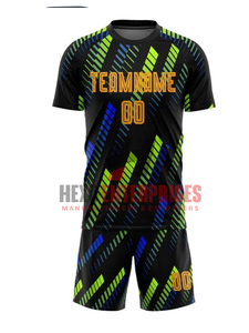 NOUVEAU Service Personnalisé : Maillot de Football à Manches Courtes 100% Polyester à Séchage Rapide, Respirant, avec Logo Imprimé sur le Devant - Product Image 5