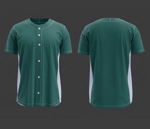 Maillot de baseball par sublimation, vêtements d'équipe personnalisés |   Kit de baseball d'équipe avec logo et numéros personnalisés |   Polyester respirant - Product Image 4