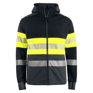 Sweat à capuche réfléchissant haute visibilité personnalisé, vêtements de travail de sécurité pour les travailleurs de la construction, du bâtiment, de l'industrie et du plein air, tissu respirant et chaud - Product Image 1
