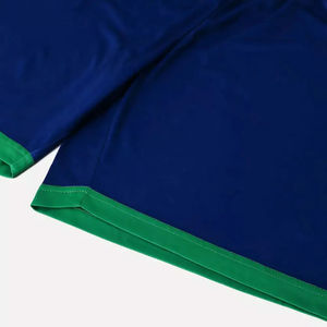 Uniforme de Fútbol de Manga Corta con Cuello Alto, Transpirable, de Secado Rápido, Verano, 100% Poliéster, Correa Ajustable, Estampado - Product Image 5