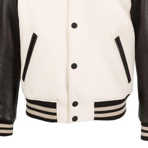 แจ็คเก็ตวาร์ซิตี้ผู้ชายแบบเรียบง่ายคุณภาพสูงราคาขายส่งที่ดีที่สุด สไตล์ทันสมัยมาใหม่ - Product Image 5