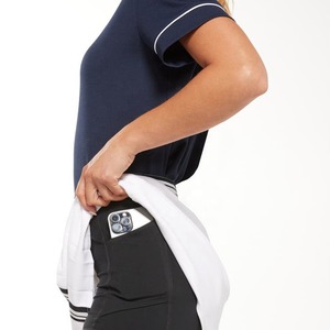 Jupe de tennis personnalisée de haute qualité avec logo, grande taille, pour femmes, idéale pour le sport et la course à pied, en vente - Product Image 3