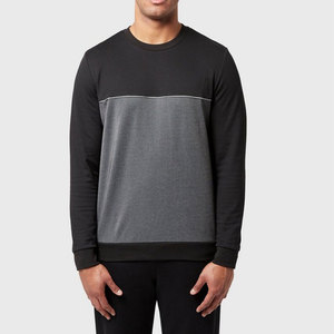 Sweat-shirt unisexe en coton épais à col rond, personnalisable avec broderie en relief, coupe oversize, à prix réduit. - Product Image 1