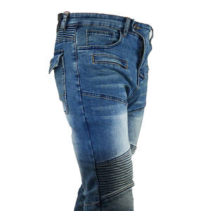 Jean de moto tendance pour homme, coupe-vent, avec protections, idéal pour le touring et le motocross - Product Image 2