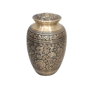 โกศฌาปนกิจโบราณโกศแกะสลักแบบกำหนดเองสไตล์ยุโรปทำด้วยมือราคาไม่แพงอุปกรณ์งานศพ - Product Image 1