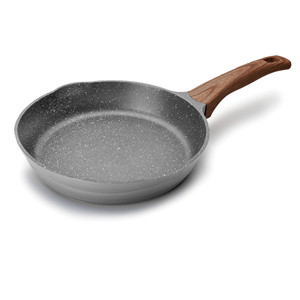 Frying <b>Pan</b> With Wooden Handle Nonstick Cookware For Stovetop Use - Product Image 1