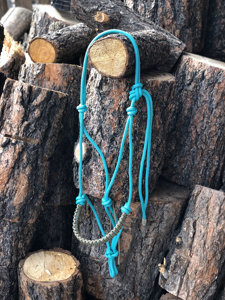 Cabestro de cuerda para caballo con anillas de latón, directo de fábrica, para equitación de sendero, proveedor de artículos ecuestres - Product Image 6