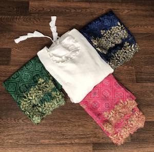 Fournisseur en gros de costume Anarkali de mariage élégant Salwar Kameez longueur au sol en fausse georgette lourde avec décoration en dentelle - Product Image 4