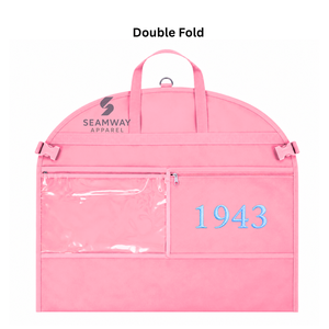 Sac de voyage pliable pour vêtements imperméable pour femmes Gamma Phi Delta Sorority, housse de costume, organisateur de placard suspendu, sac de voyage pleine longueur - Product Image 3