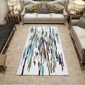 Tapis de prière écologique antistatique résistant aux taches, style traditionnel, motif écossais brodé, en peluche tuftée à la main, 2500 Gsm - Product Image 3