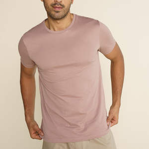 Camisetas de Algodón 100% de Alta Calidad para Hombre, Estilo Casual a la Moda para Chicos, con Logotipo Personalizado, Servicios OEM, Venta al por Mayor de Camisetas Casuales para Hombre - Product Image 1