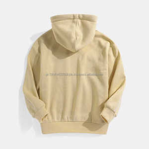 Pull à capuche coupe ajustée de meilleure qualité pour hommes Taille personnalisable Street Wear Design Made 400 Grammes Tissu polaire avec fermeture éclair - Product Image 4