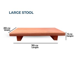 Handmade Wooden Display Riser Stand Rectangular Tabletop Display Platform Rustic Wood Pedestal for Kitchen <b>Bathroom</b> Counter Reta - Product Image 6
