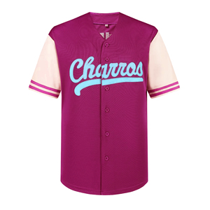Maillot de baseball léger de qualité supérieure, personnalisé, à manches courtes, pour sublimation, style hip-hop, vêtements de sport, idéal pour les équipes. - Product Image 1