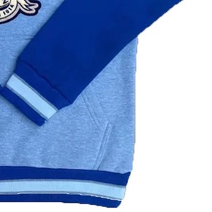 Sudaderas de Fraternidad Más Vendidas con Cuello en V, Colores Combinados, Escudo Bordado y Bolsillo Tipo Canguro - Product Image 2