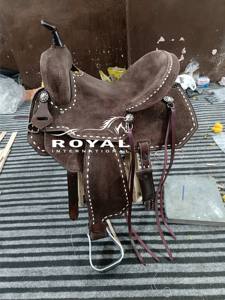 Silla de Montar para Caballo de Cuero Marrón Chocolate de Alta Calidad con Estribos de Aluminio, Tamaños y Colores Personalizados Disponibles, Se Aceptan Pedidos al por Mayor - Product Image 6