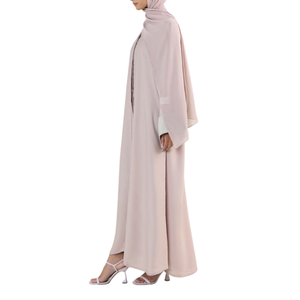 Modest Abaya <b>Dress</b> Women Hot Selling Long Sleeve Custom Quick Dry Breathable <b>Plus</b> <b>Size</b> Eid Traditional Muslim - Product Image 3