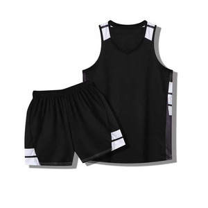 Uniforme de basket-ball en polyester pour hommes, respirant, imprimé par transfert thermique, maillot de sport, kit d'équipe athlétique, chemise d'entraînement - Product Image 4