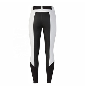 Leggings de yoga imprimés taille haute pleine longueur avec motif texturé, en Spandex et Polyester, extensibles dans les quatre sens, avec taille élastique - Product Image 1