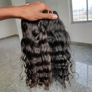 Extensiones de Cabello Humano Remy Natural Virgen Indio al por Mayor, Ondulado, con Cutícula Alineada, sin Procesar, Estilo Onda de Agua - Product Image 4