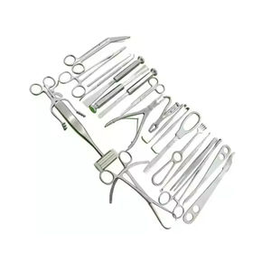 ชุดผ่าตัดแบบเปิดหน้าท้องชนิดใช้มือ ทำจากสแตนเลสคุณภาพสูง ทนทาน ใช้ซ้ำได้ อุปกรณ์การแพทย์สำหรับโรงพยาบาล จำหน่ายส่ง B2B - Product Image 1