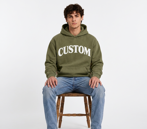 Sudadera con Capucha de Forro Polar Cepillado para Hombre, Cálida, Estilo Casual de Invierno, Venta al por Mayor, Proveedor de Ropa de Fábrica - Product Image 3