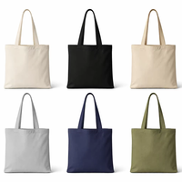 Sacs fourre-tout en coton personnalisés avec logo pour cadeaux promotionnels - Sacs de courses réutilisables pour l'épicerie, les cadeaux et le bricolage, sacs promotionnels