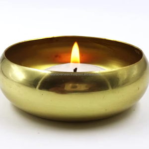 ที่ใส่ชาโลหะทรงกลมทำด้วยมือดีไซน์คลาสสิกใช้เทคนิคการชุบโลหะแบบพื้นบ้านใช้ตกแต่งบ้าน - Product Image 1