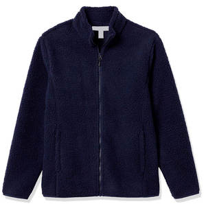 Winter Warm <b>Sherpa</b> <b>Fleece</b> <b>Jacket</b> With Smooth Finish And Comfortable Fit Luxury <b>Sherpa</b> <b>Fleece</b> <b>Jacket</b> - Product Image 1