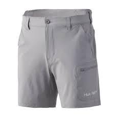 Mens Performance Solid Canvas Fishing Cargo Shorts Quick Dry Drawstring Closure Lightweight Outdoor Hiking & Tactical Shorts - Product Image 2
