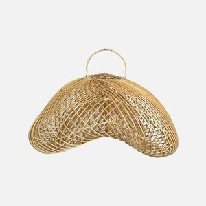 Lampe suspendue en rotin rustique bohème élégante, décorative, faite à la main, pour la maison et les restaurants - Product Image 4