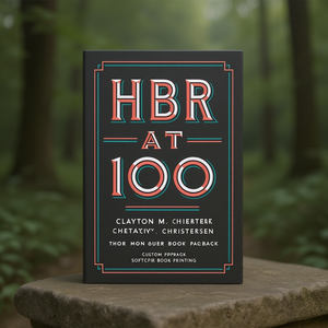 HBR at 100 by Author Clayton M. Christensen <b>Paperback</b> Custom Softcover <b>Book</b> Printing - Product Image 3