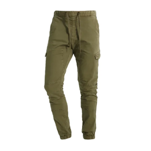 Pantalon cargo pour femme, vêtements d'hiver, 100% coton, style décontracté, avec plusieurs poches, fermeture à boutons, pantalon cargo tactique pour le printemps - Product Image 1