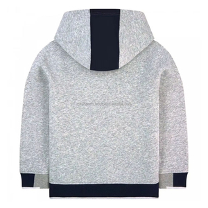 Sudadera con Capucha para Niños, con Cierre, Informal, Novedad 2025, Venta al por Mayor, Sudadera Lisa con Capucha y Cierre para Bebés, Transpirable - Product Image 5