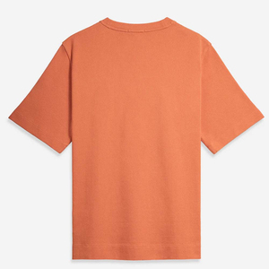 T-shirt en coton gaufré pour homme, col rond, coupe décontractée, manches courtes, tissu texturé, doux et confortable, vente en gros - Product Image 3