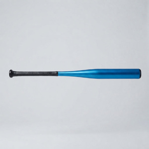 Silver Aluminum <b>Baseball</b> Bat 28 in 2.3 Barrel Lightweight High Performance Durable 1 Piece Beginner Training Bat Anti Slip Grip - Product Image 2