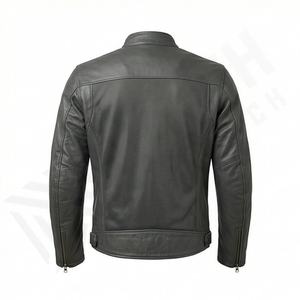 Chaqueta de Motociclista de Cuero Genuino para Hombre de la Mejor Calidad, Nueva Colección de Invierno, Chaquetas de Motocicleta con Protecciones Desmontables Personalizadas - Product Image 2