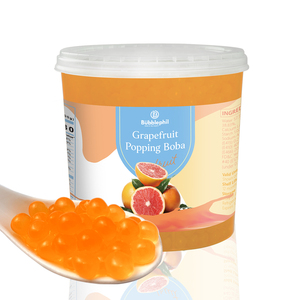 สับปะรด popping Boba ไข่มุกในกล่องที่น่าสนใจบรรจุภัณฑ์