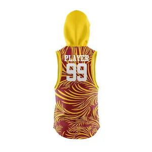 Uniforme Profesional Americano de Fútbol 7v7 para Hombre Adulto, Jersey Transpirable de Poliéster, Tallas Grandes, Diseño con Bandera, Servicio OEM - Product Image 6