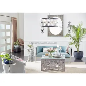 Bougeoir de Noël artisanal d'inspiration vintage pour un style intérieur intemporel, bougeoir en métal de qualité export pour l'exportation internationale - Product Image 4