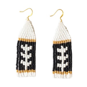 Joyería Navideña Artesanal con Cuentas Bordadas y Logotipo Personalizado, Estilo Colgante, Moda Festiva - Product Image 1