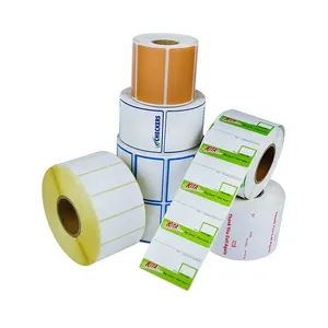 4 ''X 6'' 500 Lables/Roll Lege Stickers Direct Thermische Label Supermarkt Prijs Sticker Labels