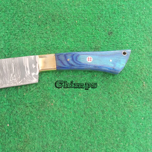 Cuchillo de Chef Profesional de 8 Pulgadas, Ultra Afilado, Tipo Kiritsuke, Ecológico, con Hoja de Acero de Damasco y Mango de Madera - Product Image 5