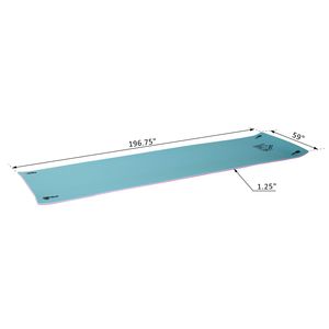 Tappetino Galleggiante in PVC Resistente per Piscina e Mare, Materassino Durevole per Nuoto e Intrattenimento - Product Image 2