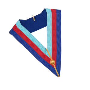 High Quality Freemasonry Masonic Regalia <b>Collar</b> Royal Arch Grand Chapter Embroidery Crafts Regalia <b>Collars</b> - Product Image 2