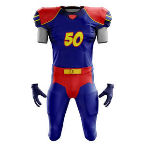 OEM-Herstellerpreis American Football Uniform Top-Qualität 100% Polyester American Football Uniform zum Verkauf - Product Image 1