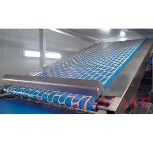 350 kg khoai tây chiên làm cho máy khoai tây chiên dây chuyền sản xuất cung cấp mm đẻ khoai tây chiên trong Pakistan Máy NSK thương hiệu 12KW - Product Image 3