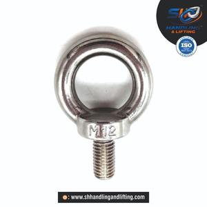 Perno de ojo DIN 580 en acero inoxidable y acero al carbono para aparejos industriales de alta resistencia y aplicaciones generales - Product Image 4