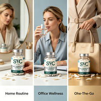 Capsules Probiotiques OEM Résistantes aux Acides, Absorption Douce, Soin Intestinal, 90 Gélules, Formule Multi-Souches, Vente en Gros, Personnalisées pour Adultes, HACCP
