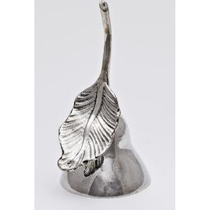 Campana de Altar Elegante de Metal Plateado para Oración, Pooja, Iglesia, Templo, Campana de Mano para Adoración, Decoración del Hogar, Rituales Espirituales y Ceremonias - Product Image 5